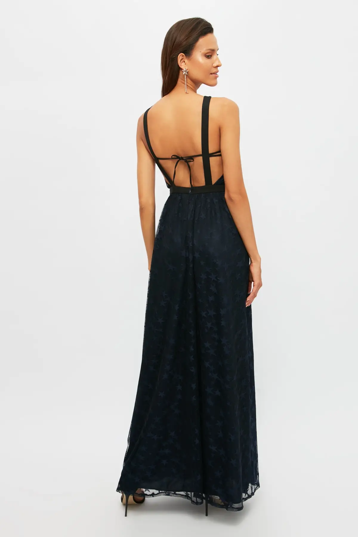 

Trendyol Collar Detail Evening Dress & Prom Gown TPRSS21AE0147