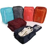6 colors multi function portable travel storage bags toiletry cosmetic makeup pouch case organizer travel shoes bags storage bag