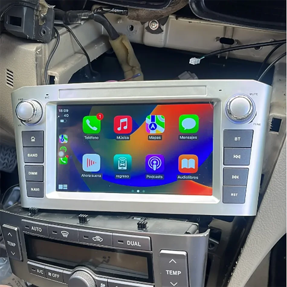 Автомобильный плеер Android для TOYOTA AVENSIS T25 2002 2003 2004 2005 2006 2007 2008 CarPlay мультимедийное