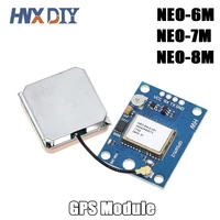 gy neo6mv2 new neo 6m neo 7m neo 8m gps module neo6mv2 with flight control eeprom mwc apm2 5 large antenna for arduino