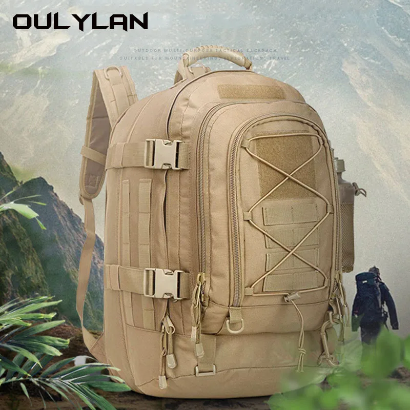 Уличный тактический рюкзак Oulylan, армейская походная сумка для альпинизма, многофункциональный вместительный рюкзак