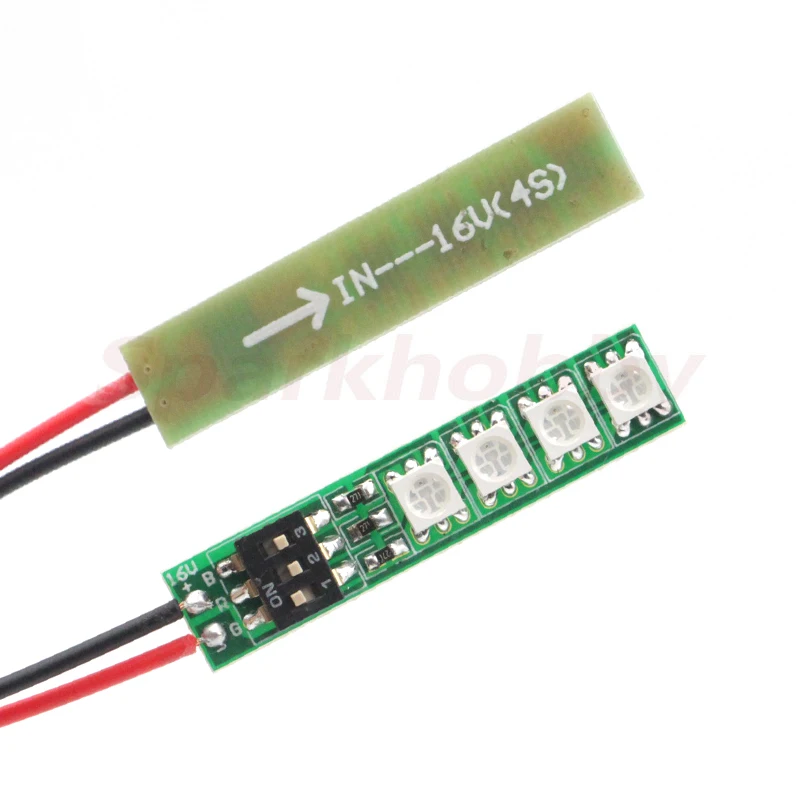 RGB светодиодная 7-цветная плата с подсветкой 5 В 12 16 DIP-выключателем 5050 ламп разъем