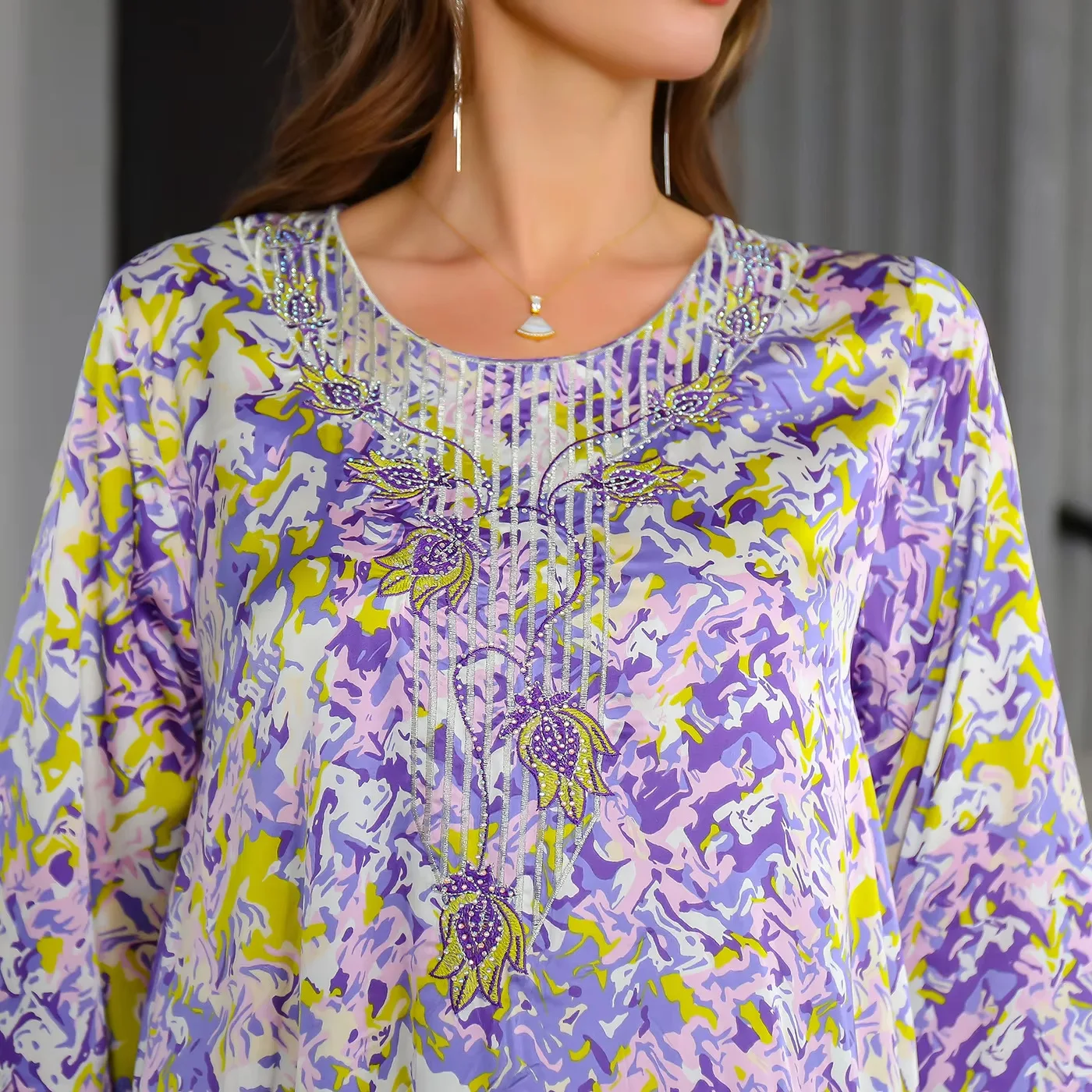 Женское платье макси Абая мусульман африканский кафтан длинные Salwar Kameez Tourengas