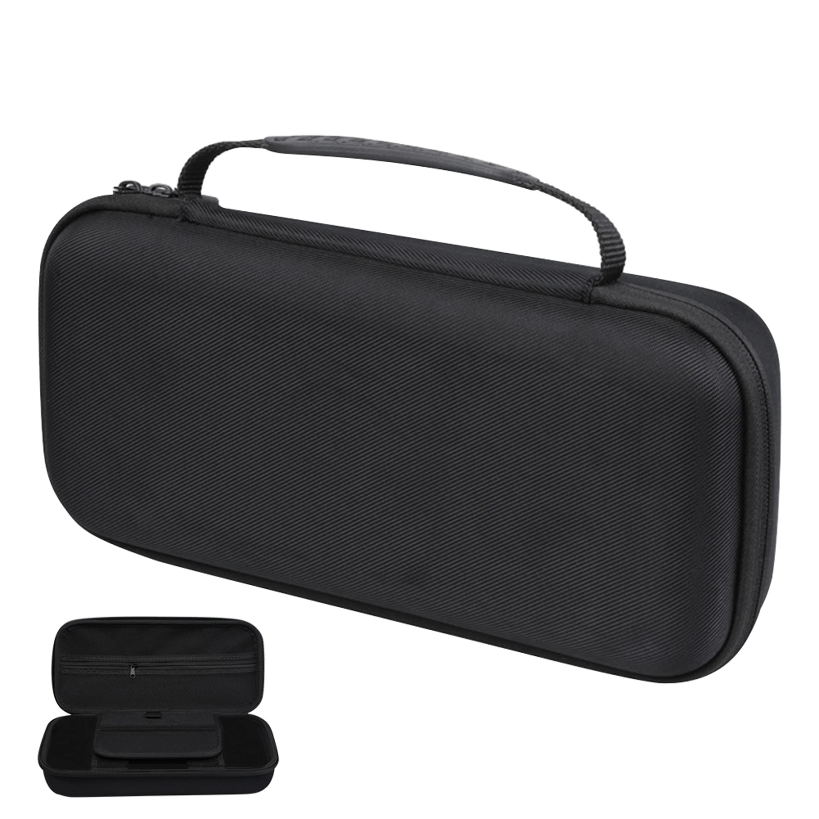 

Portable Scratchproof Zipper Safety Protection Game Console Hard Shell With Mesh Pocket Carrying Case Lightweight Rustproof