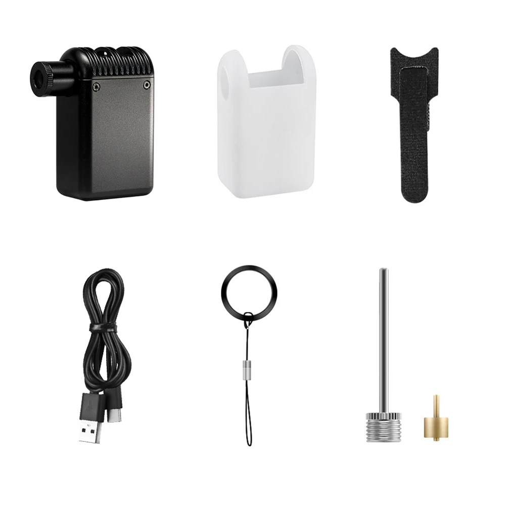 

Portable electric bicycle pump intelligent and accurate inflation perfect for tires bicycles and sports equipment