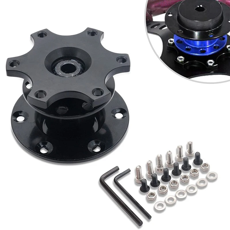 

Universal Steering Wheel Quick Release Car Steering Wheel Quick Release Racing Adapter Snap Boss Kit