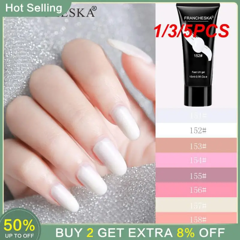 

1/3/5PCS Nail Gel Kit Quick Building White Clear White Clear Nail Gel Nail Gel Nail Art Extension