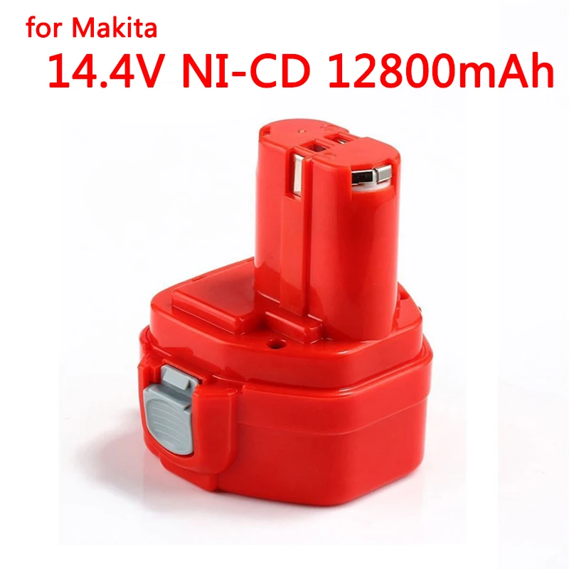 Для Makita 14 4 V перезаряжаемая батарея 12800mAh Ni-CD для аккумулятор сверла 1220 1222 1233S PA12 1235B