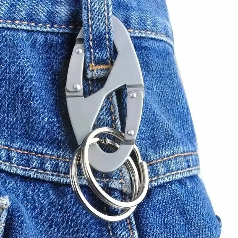 

High Quality Aluminum Carabiner 8 Word Carabiner D7x2
