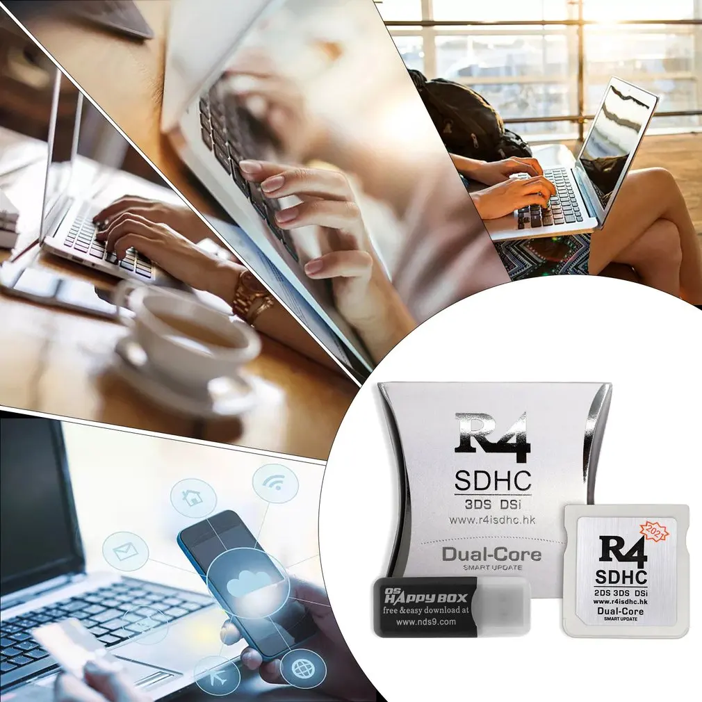 2022 г. адаптер R4 SDHC безопасная цифровая карта памяти сжигающая игровая фонарика