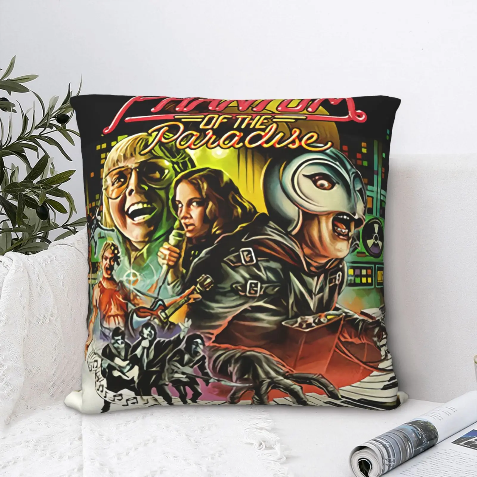 

Phantom Of The Paradise V4, постер, наволочка, наволочка, декоративная подушка, наволочка, детская подушка, наволочка, Белая Подушка, аниме подушка