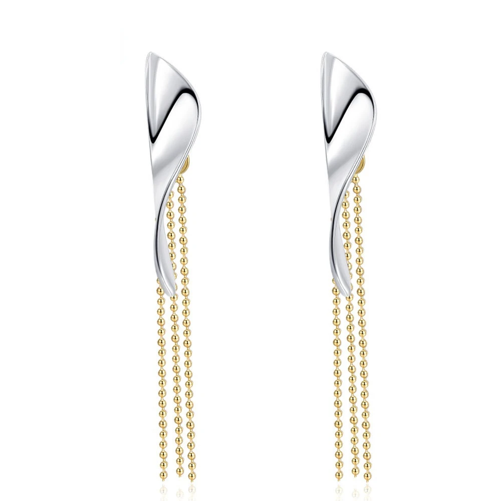 

Classical Temperament Romantic Arc-shaped Earrings Pendant For Women Girls Top Sale 925 Sterling Silver Jewelry