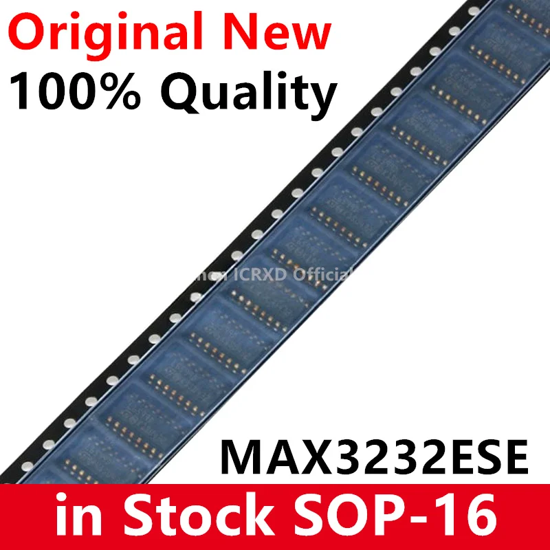 Новые и оригинальные MAX3232 MAX3232 SOP-16 MAX3232ESE, 10 шт.