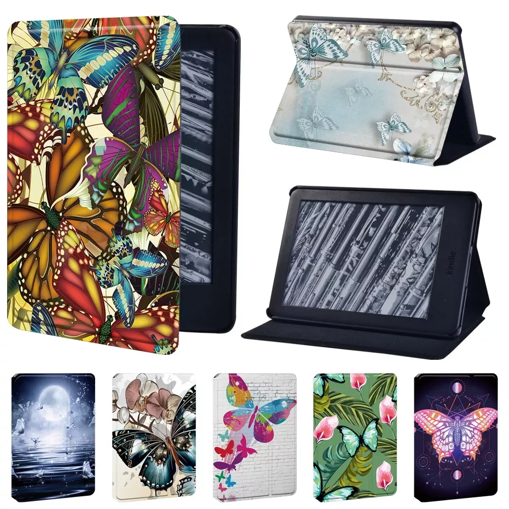 

Tablet Case for Kindle Paperwhite 1 5th/2 6th/3 7th/4 10th PU Leather Stand Case for Kindle 10th 8th Gen Kindle Paperwhite 5