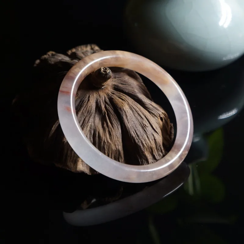 Золотистый Шелковый Нефритовый фиолетовый драгоценный камень стандартный