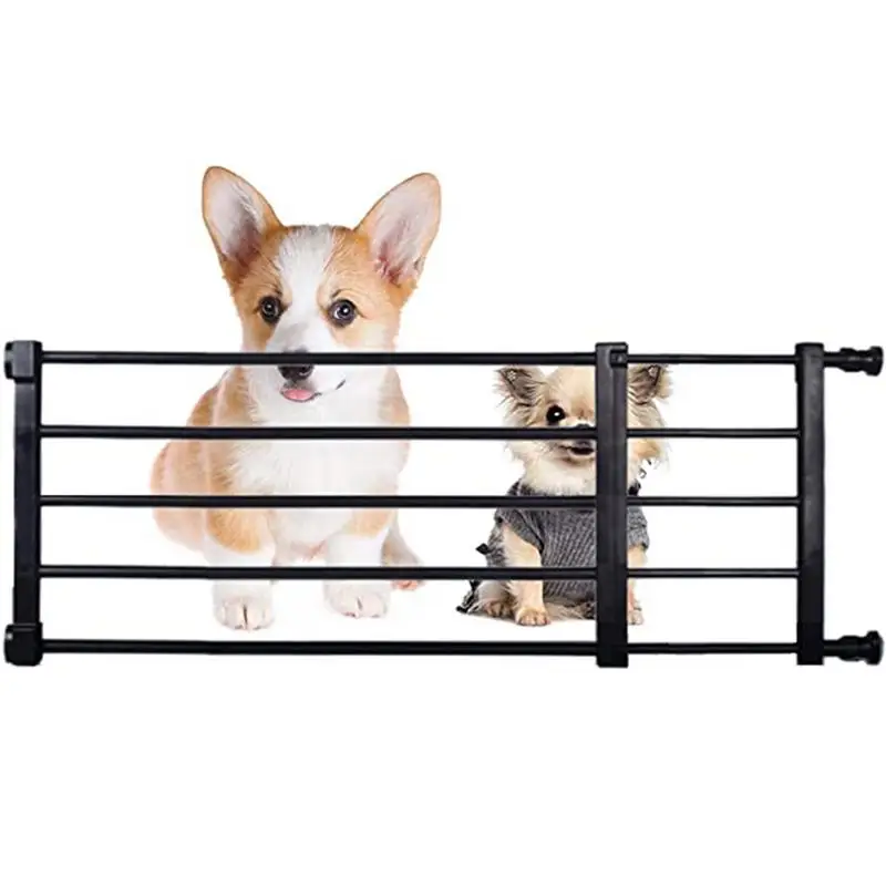 

Wide Gate For Dogs Dog Gate For Doorways Stairs Or House Pet Gate With Door Walk Through Easy Step NO Need Tools NO Drilling