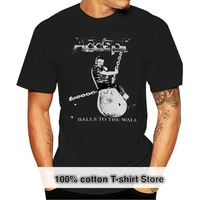 accept balls to the wall black t shirt udo heavy metal band running wild rage