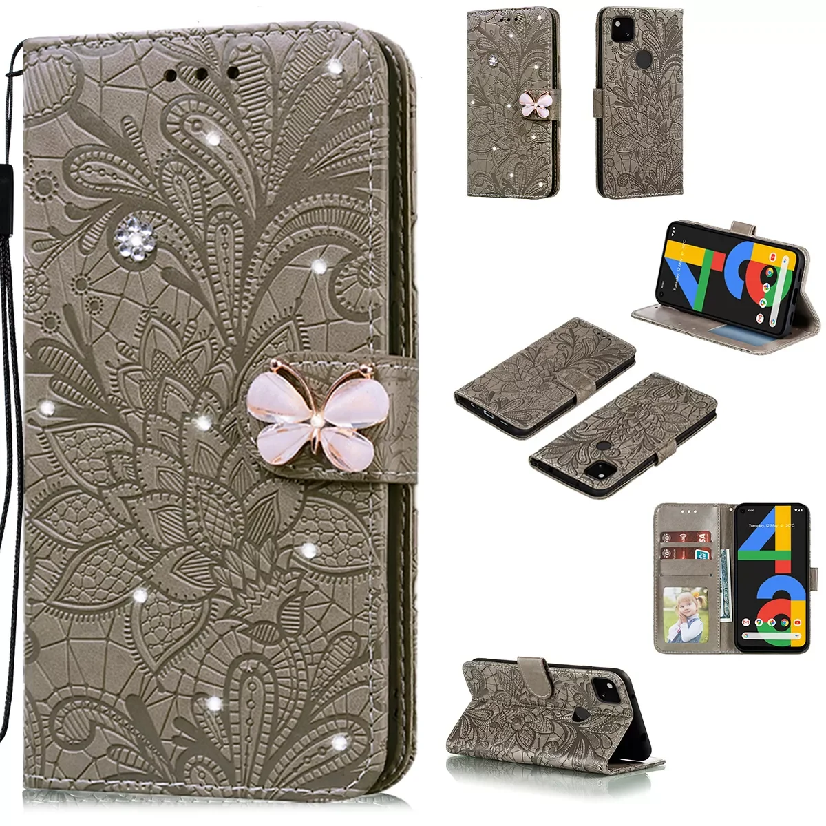 

Cell Phone Cover Soft Case For Google Pixel Xl3 3 4 5 3A XL Wallet Leather Case For Google Pixel 4A 5G Flip Bag