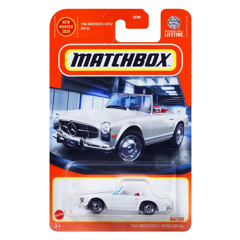 Оригинальный Mattel Matchbox автомобиль 1/64 литые игрушки для мальчиков 24J новый бренд 1963