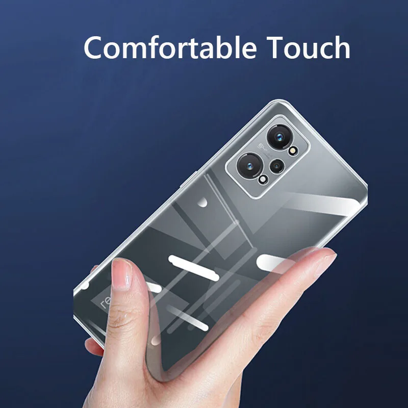 for realme gt neo 2 case simple slim soft tpu transaprent clear phone case on for realme gt2 pro neo2 cover free global shipping