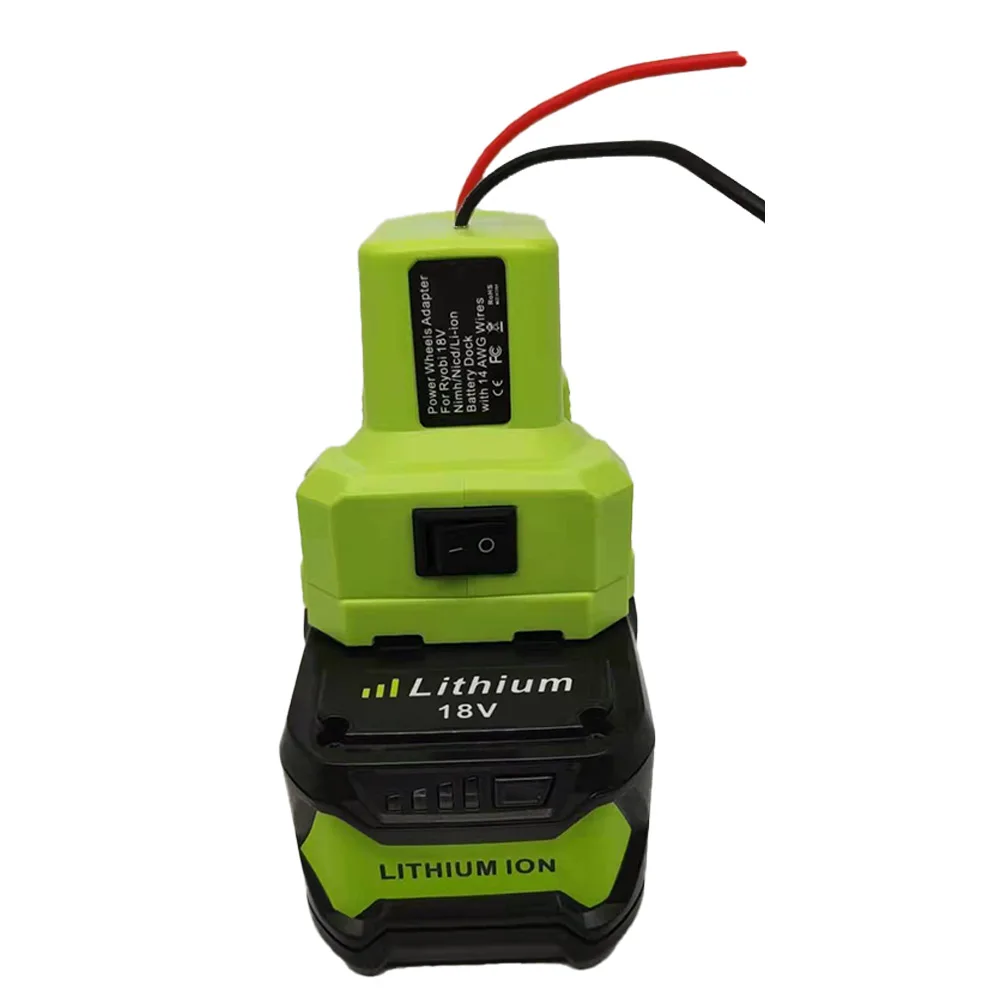 

Адаптер для аккумулятора Ryobi One 18 в, литий-ионная батарея RB18L50 BPL1820
