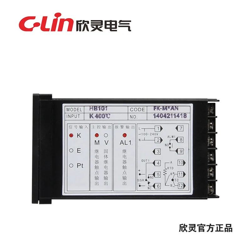 Фото Интеллектуальный цифровой терморегулятор Xinling HB101-FK-M * AN/HB101-FK-V * AN с PID-управлением №4