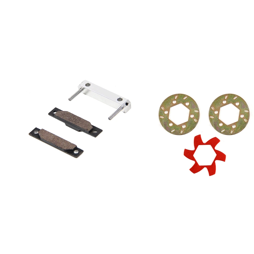 

Alloy Brake Pad and Brake Disc Set FOR KINGMOTOR ROVAN HPI Rofun BAJA 5B 5T 5SC SS TRUCK PARTS