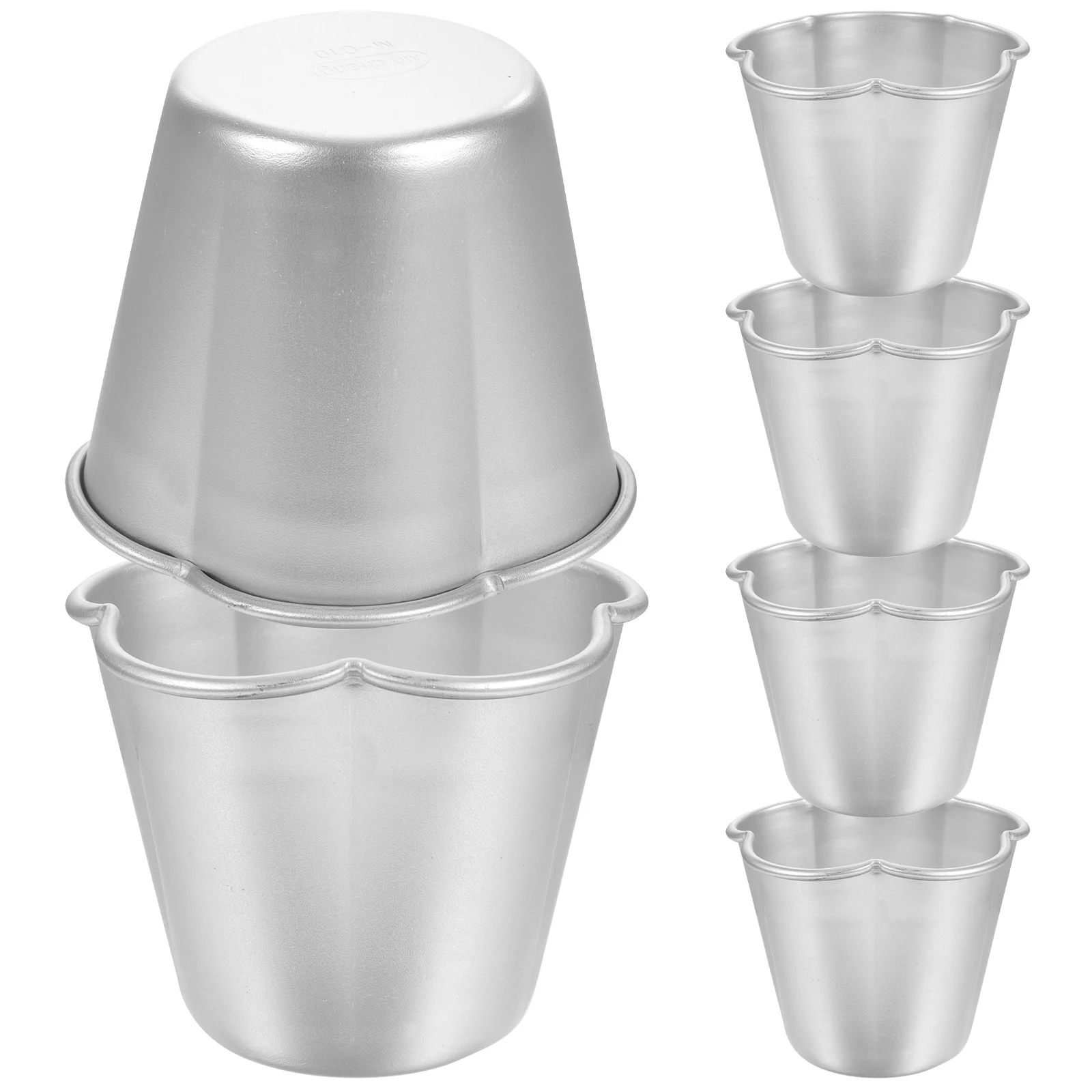 6 шт. формы для пудинга антипригарные кексов бытовые выпечки яичных пирогов