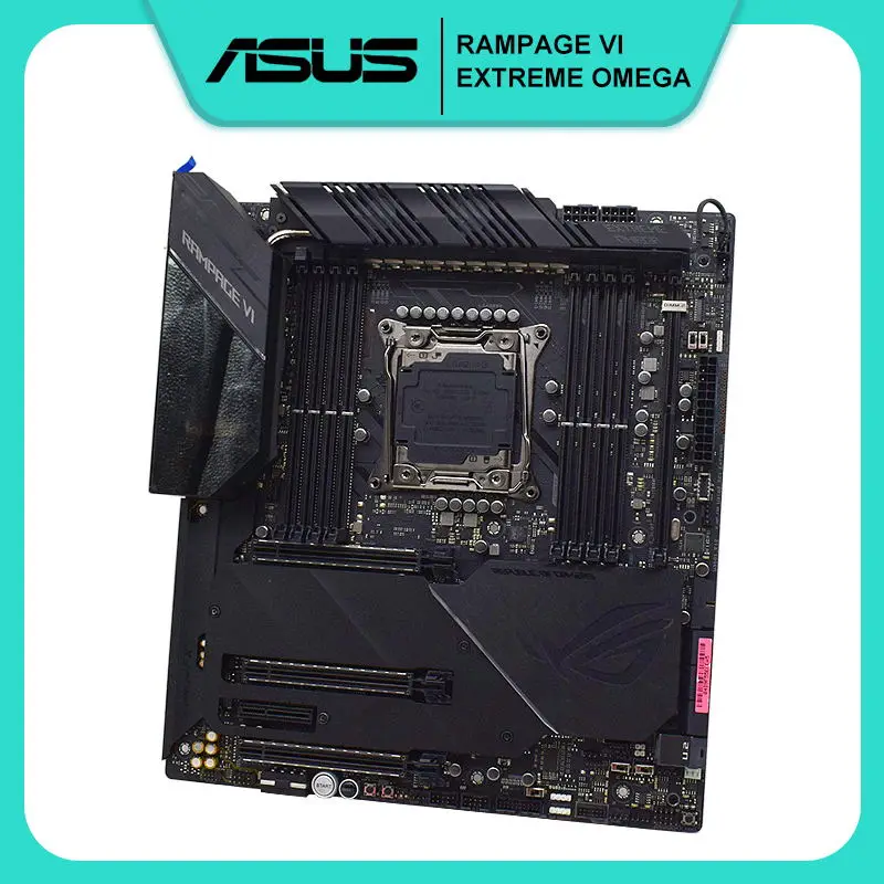 

ASUS ROG RAMPAGE VI EXTREME OMEGA Mining Motherboard DDR4 128GB LGA 2066 X299 Core i9 i7 i5 i3 Cpus 6×PCI-E 3.0 X16 Motherboard