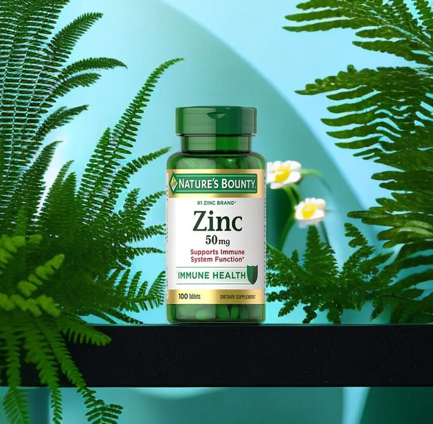 

1 bottle Enhance immunity and promote healthy growth! Zinc Gluconate Tablets, Zinc Supplement, Comprehensive Health Care