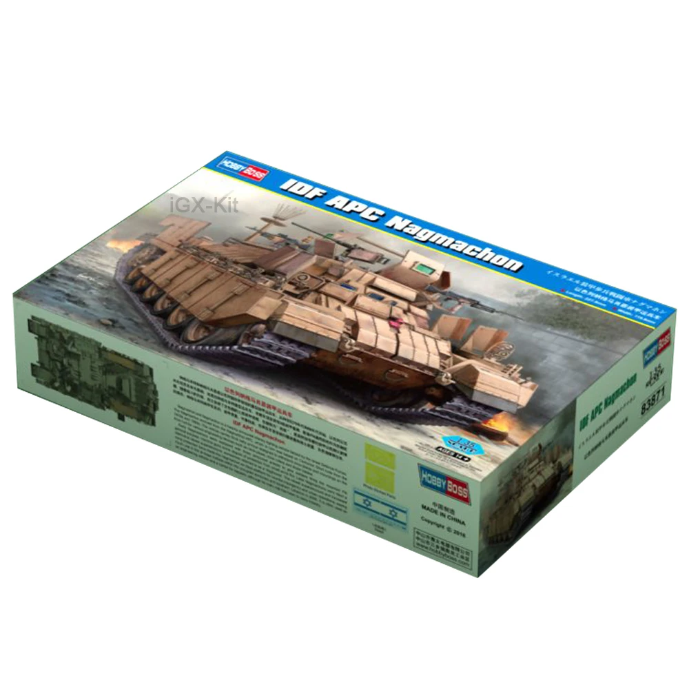 Hobbyboss 83871 1/35 IDF APC Nagmachon Бронированный персонал Переноска Автомобиль Хобби Ремесло