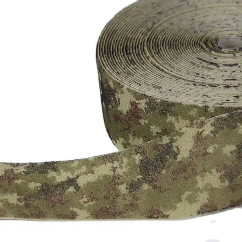 

Italian Camouflage 10CM Wide Fur Surface Adhesive Tape For Tactical Vests Military Bags Clothes Strong Assault Suits Webbing