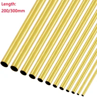 1pc brass tube inner diameter 11 5234567891418mm length 200300mm 0 5 2mm wall brass pipe brass tube cutting tool