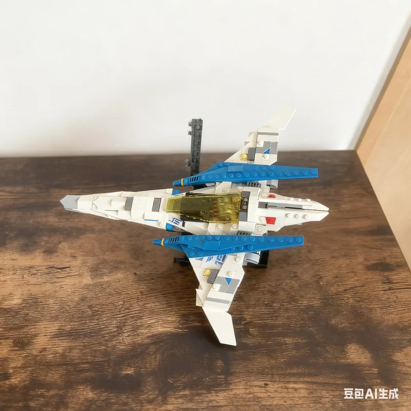 Фото НОВИНКА: Набор для сборки MOC «Звездный Лис» (352 детали) — Коллекционная модель-минифигурка, масштабная, для демонстрации, DIY конструктор, подарок, декоративные блоки №3