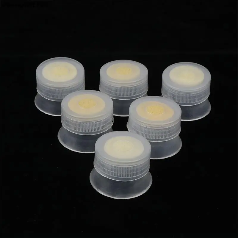 

10Pcs Mushroom Spawn Grow Bag Cap Sealable Loop Lock Ring Garden Planter Tool No Sponge Cover For Mushroom Planting