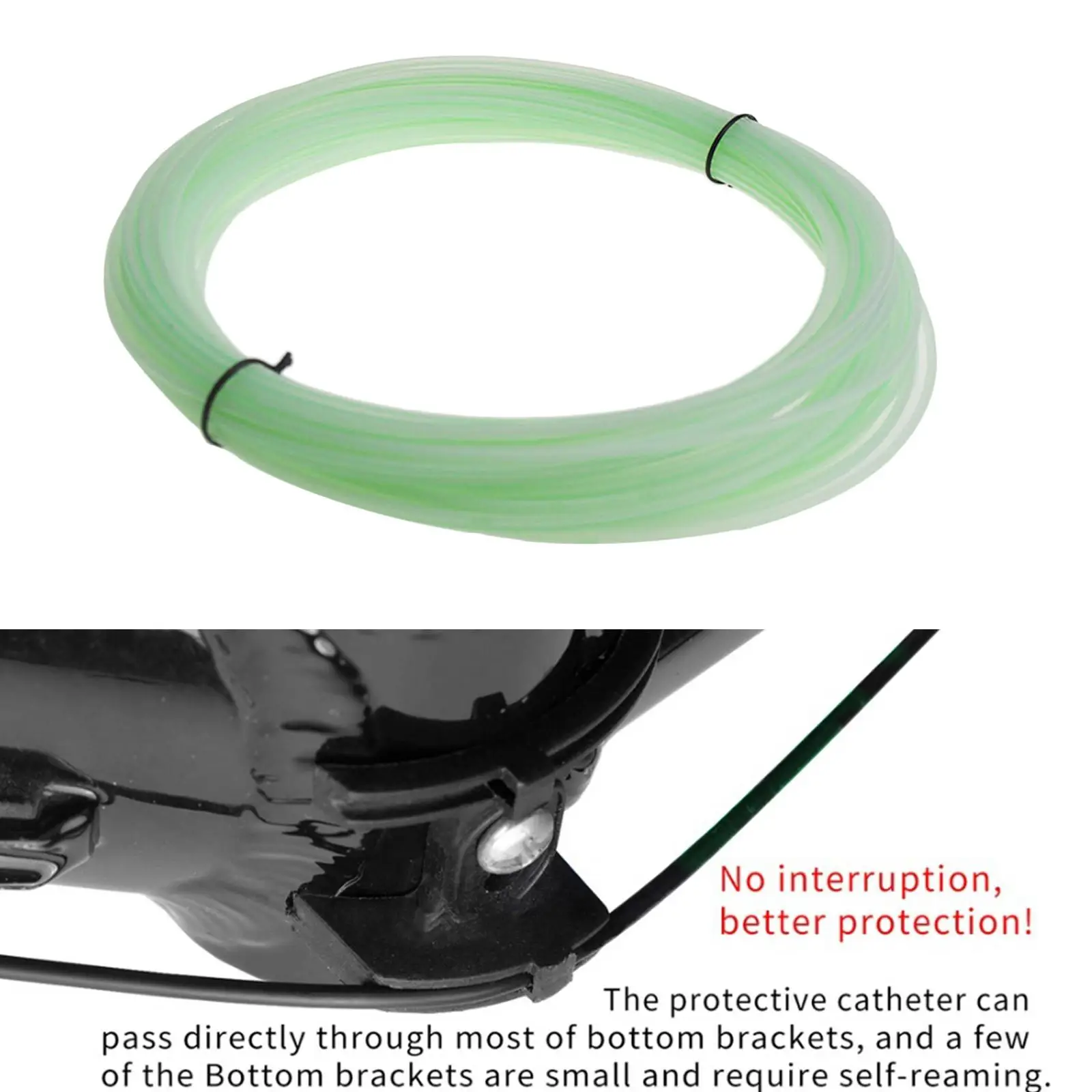 3 м длинный горный велосипед сменный тормозной переключатель кабель корпус для