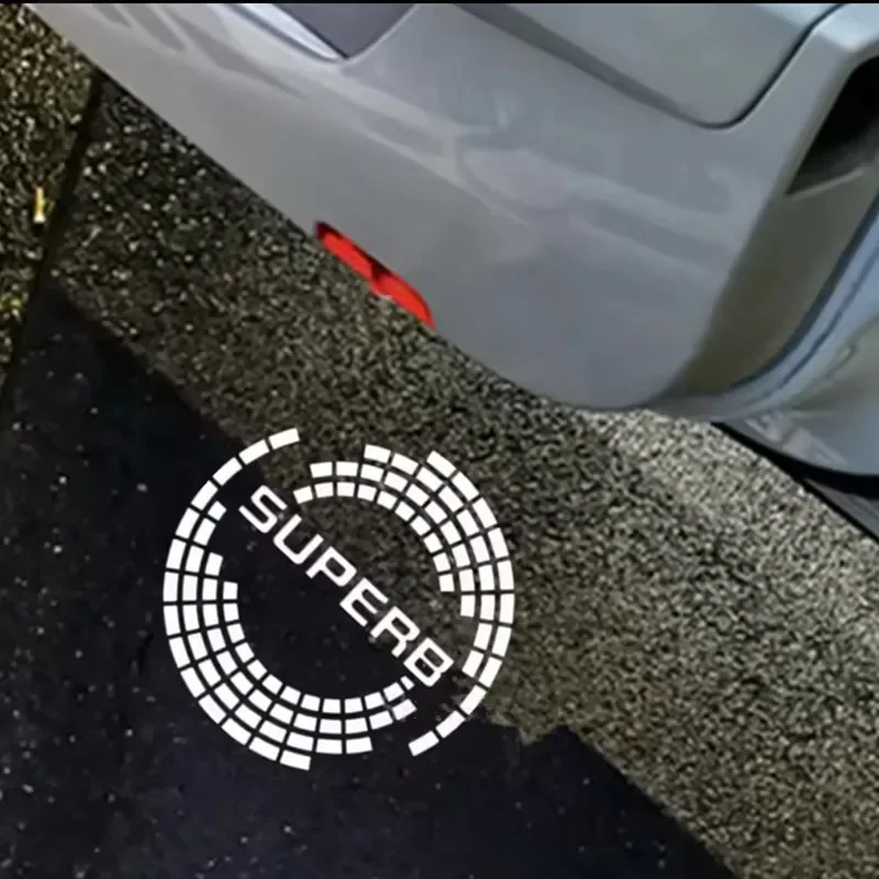 Фото 2 шт. для Skoda Superb 2 MK2 Superb 3 2009-2024, автомобильные светодиодные проекторы логотипа в двери, аксессуары №1