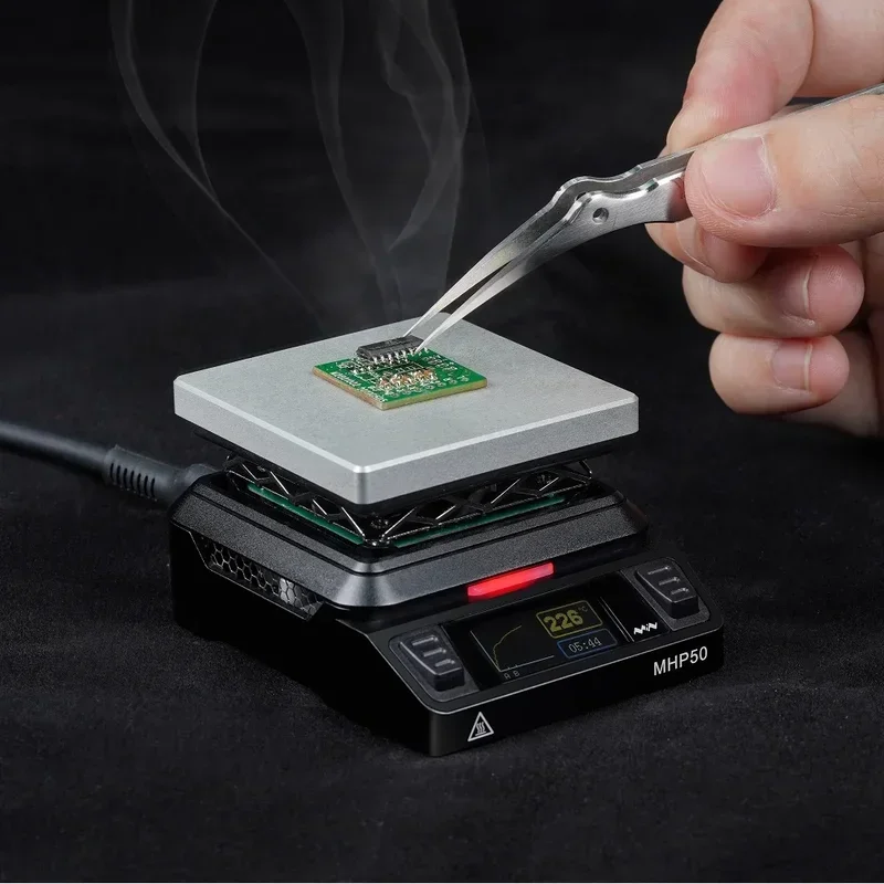 Новинка 2024 Нагреватель MHP50 с интеллектуальным подогревом 50*50 мм наладочная