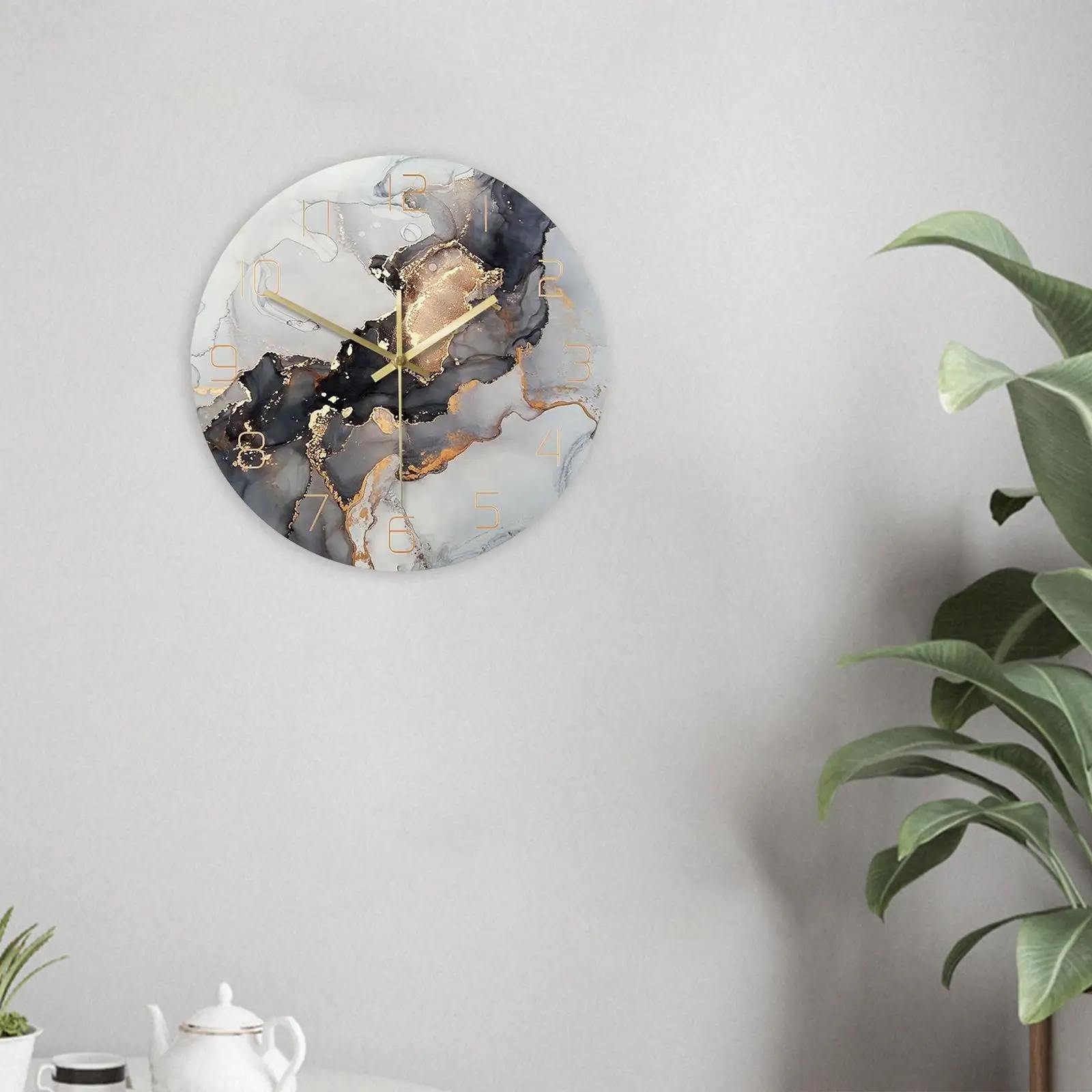 

Подвесные часы с большими цифрами, 12 часов