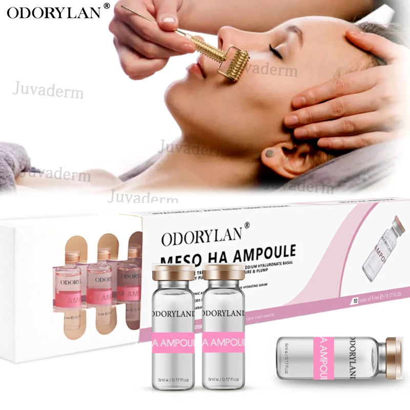 

Korean 5ml Pure Hyaluronic Acid Skin Care Serum Niacinamide Whitening Anti-wrinkle Firming Repair Facial Skin For Microneedles