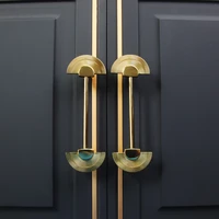 nordic brass cabinet pulls wardrobe drawer closet cabinet door handle gold cupboard drawer knobs and pulls furniture hardware