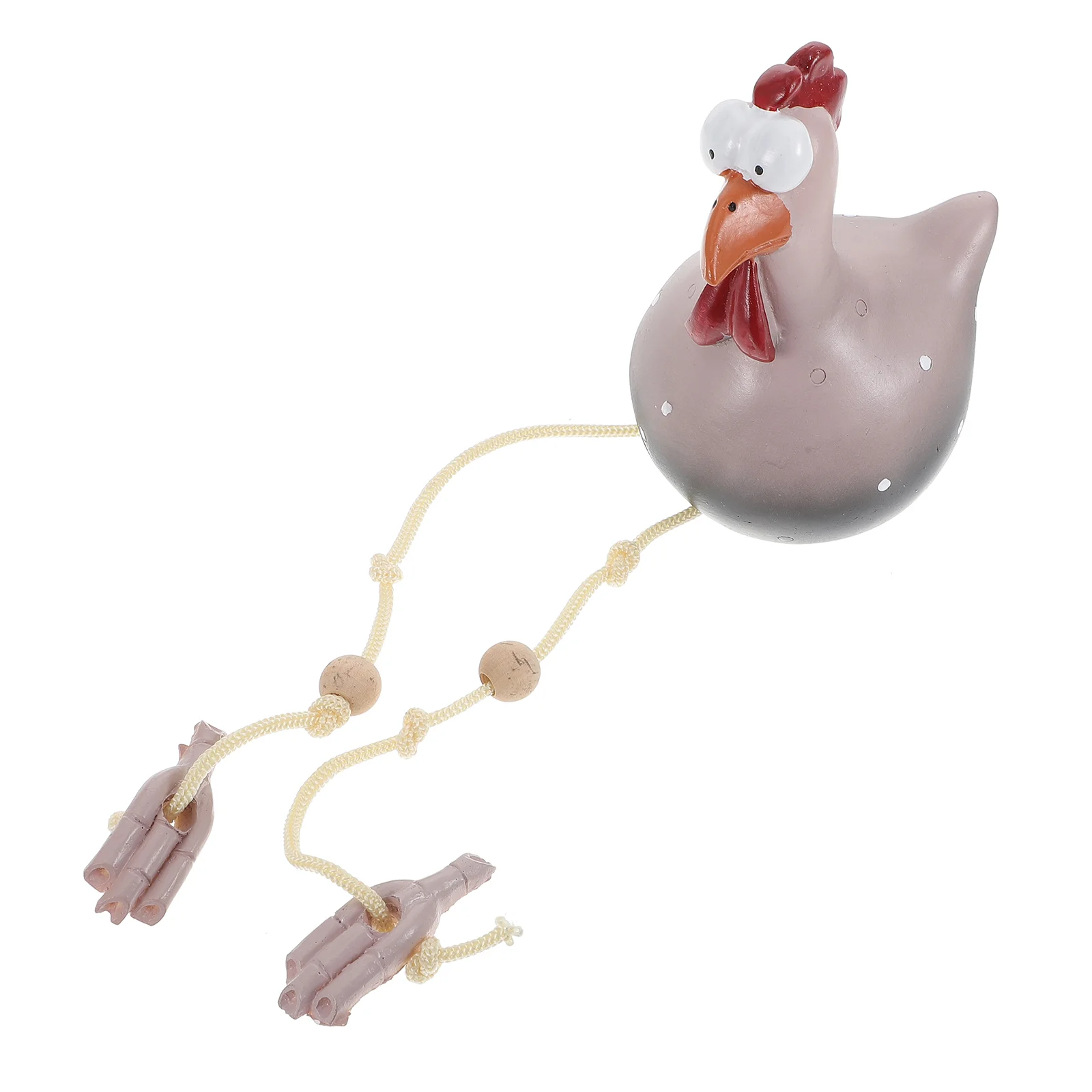 

Chicken Resin Adorn Rooster Figurine Garden Chicken Model Decor Rooster Statue