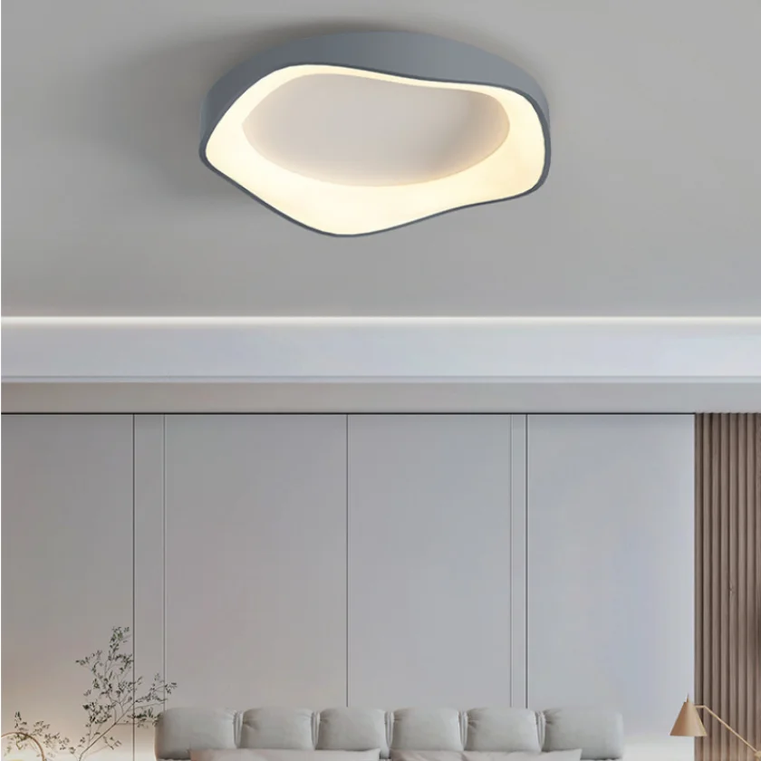 

Nordic светодиодный потолочный светильник для спальни гостиной современные осветительные приборы освещение люстры Lampara квадратный круглый светильник