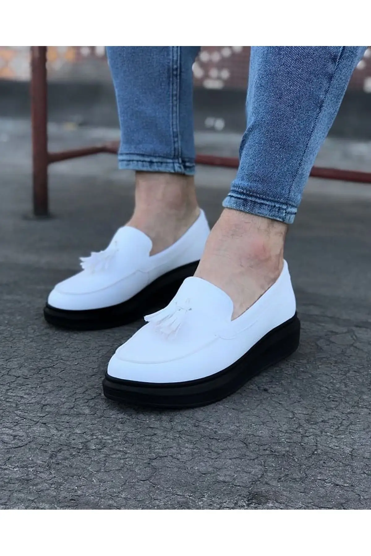 

Wagoon WG154 белый уголь мужская повседневная обувь