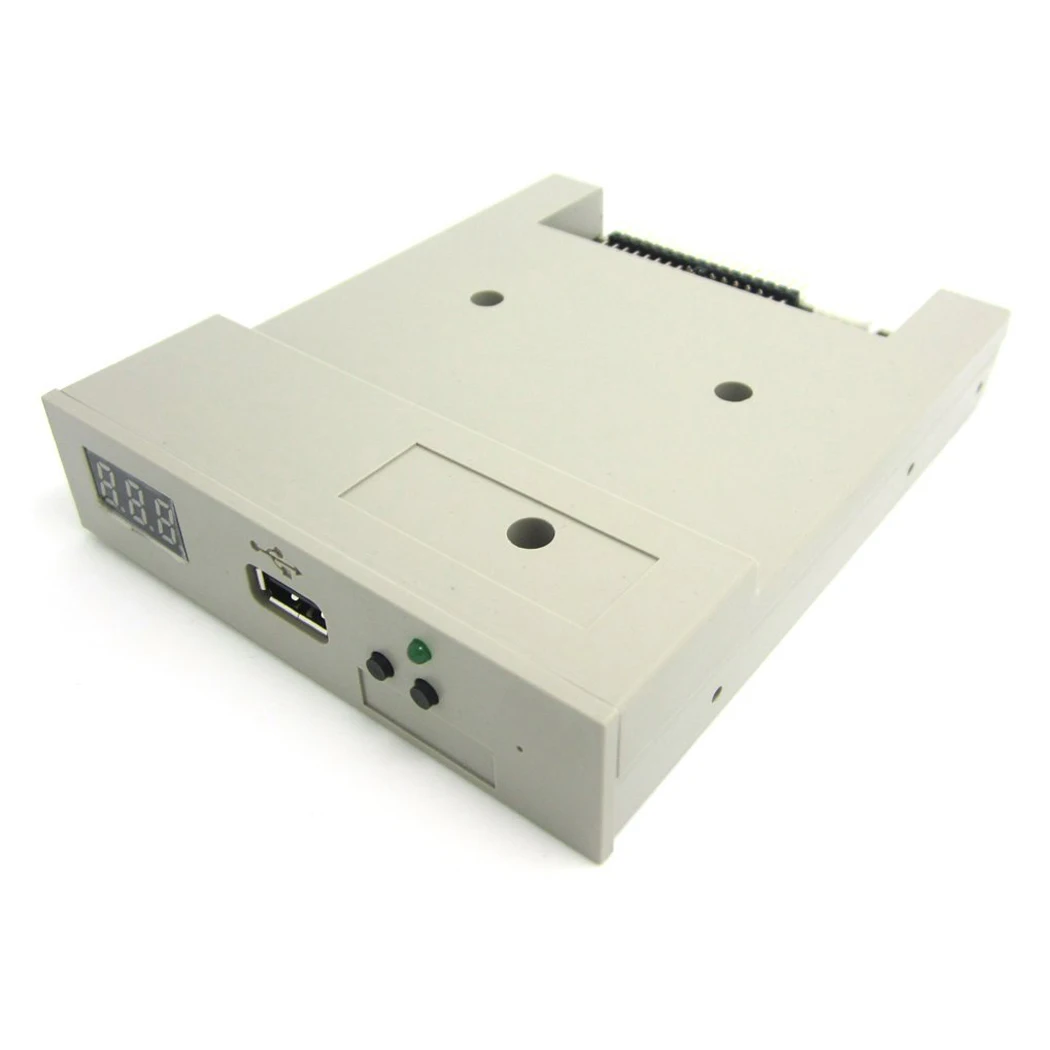 SFR1M44 U100 USB-эмулятор дисковода гибких дисков ABS машина для промышленности Серый