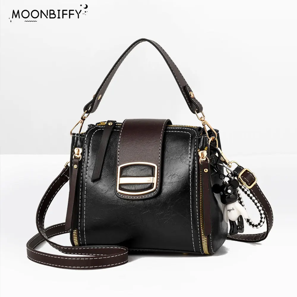 

New Fashion Handheld One Shoulder Crossbody Bucket Bag