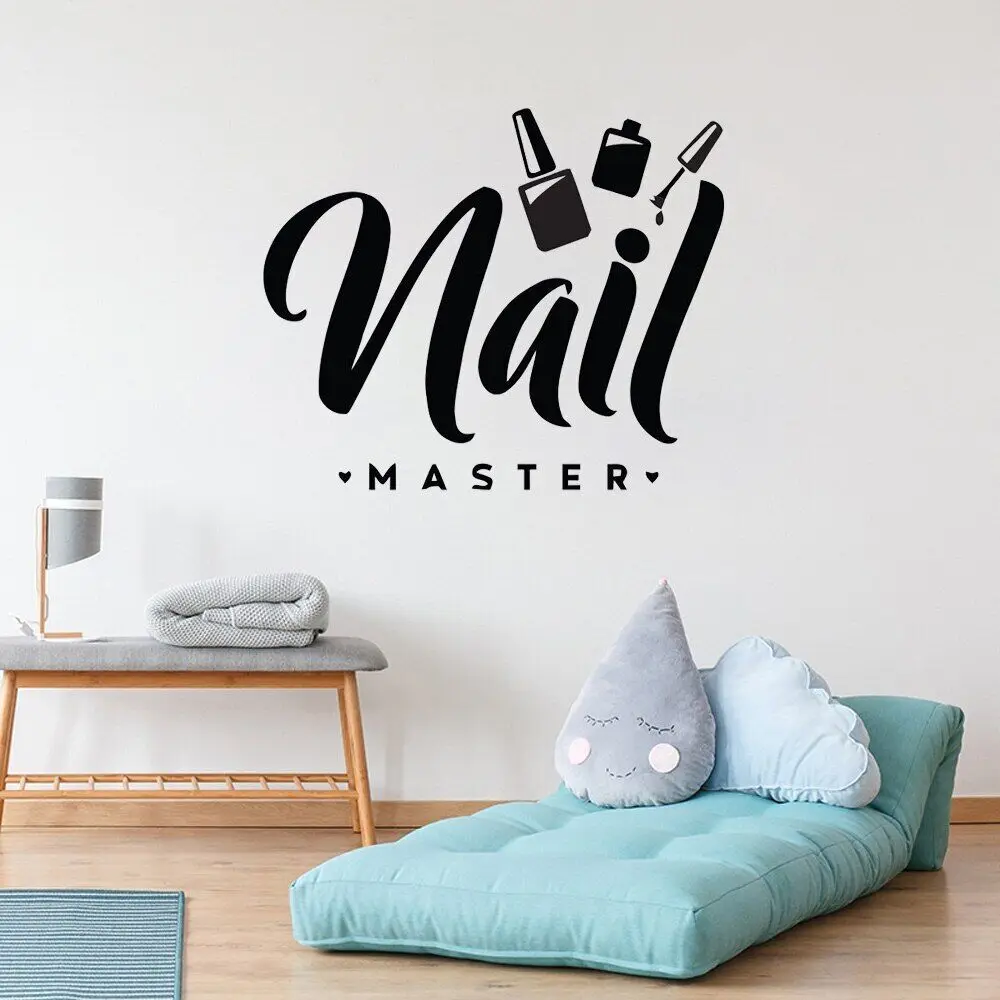 Наклейки на стену для дизайна ногтей