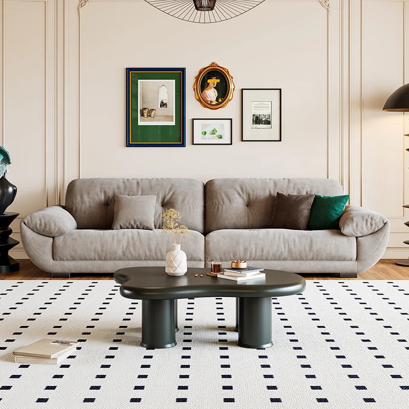 

Living Room Elegant Modern Sofas Luxury Modern Lazy Designer Relaxing Sofa Comfortable Reclining Canape Salon Home Furniture