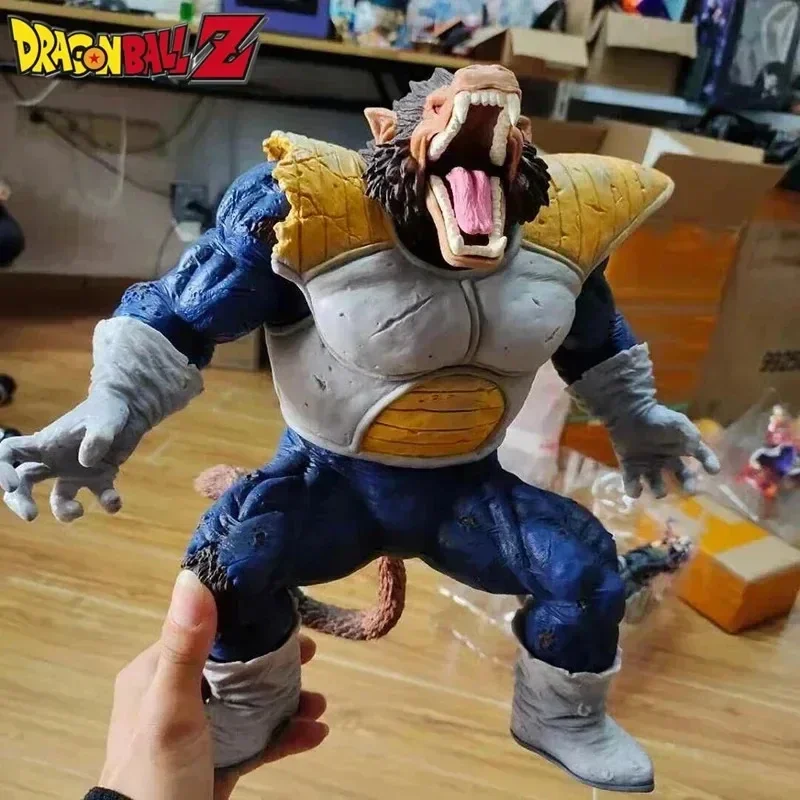 Фигурки аниме 36 см Dragon Ball Z Golden Ape Gorilla Vegeta Goku мультяшная статуя модель