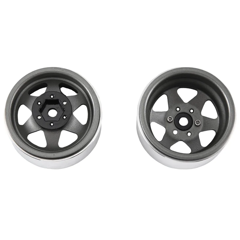 FBIL-4Pcs 1,9-дюймовые металлические колесные диски для 110 RC Crawler Axial SCX10 II III Traxxas TRX4 RC4WD D90 Серый (art.: 3920cfc8ec75d) - 3920cfc8ec75d